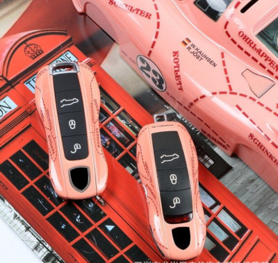 Car Remote Key Cover Racing style For Porsche Cayenne Panamera  Macan 911 taycan