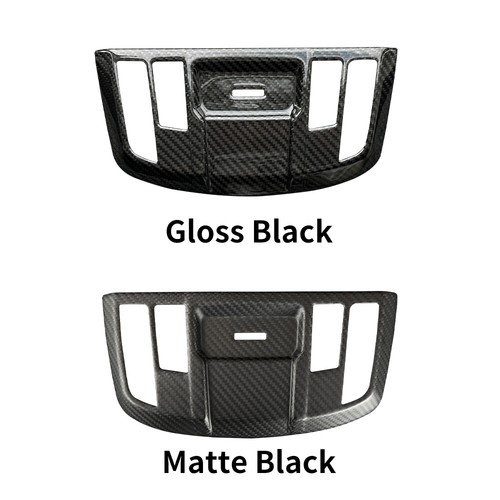 1pcs Matte Carbon Fiber Car Reading Light Panel Trim For Porsche 911 992 2020+ - Picture 8 of 8