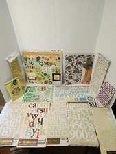 HUGE Lot of New  Used Craft Paper, Scrapbooking Designs Scrap Book, 500 