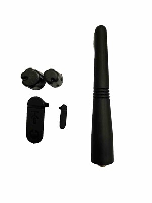 Tune Up Kit Motorola CP100d & DEP250 UHF Radios Knobs, Dust Covers Antenna