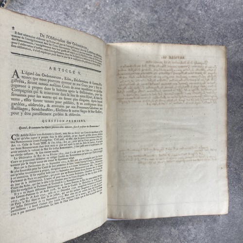 RODIER. QUESTIONS SUR L'ORDONNANCE DE LOUIS XIV, DU MOIS D'AVRIL 1667. 1777. - Picture 11 of 24