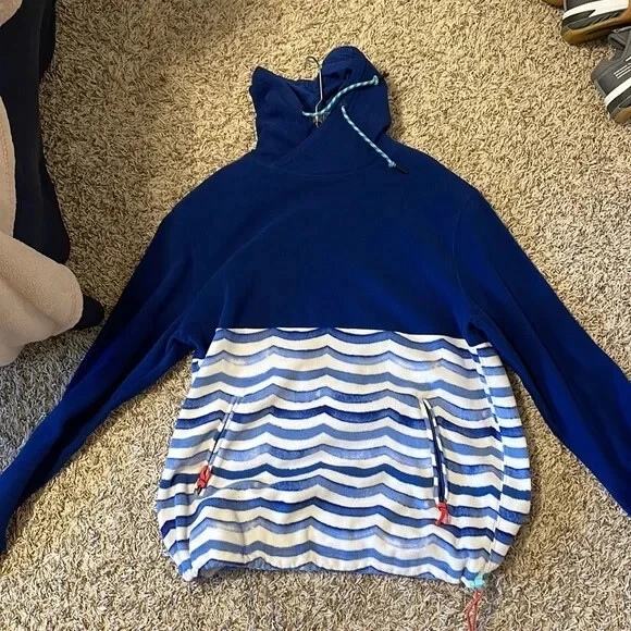 Chubbies Aztec Quarter Zip Fleece Size Large