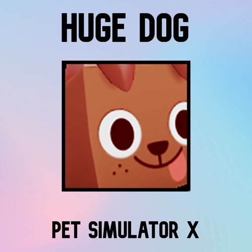 Huge Dog Pet Simulator X eBay