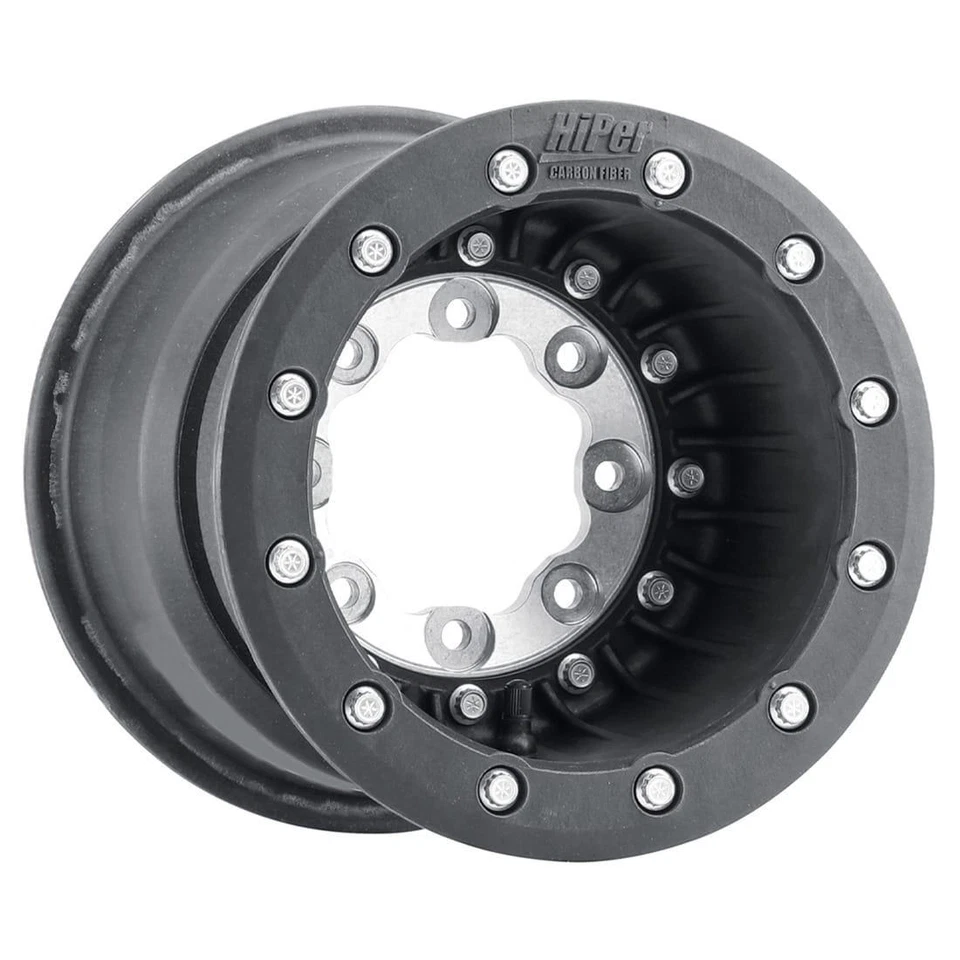 HiPer Tech 3 ATV Carbon Composite Single Beadlock Rear Wheel - 0980-YHR-SBL-BK - Image 2 of 2