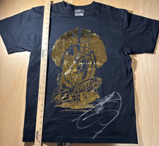 Minoru Suzuki Signed Autograph Piledriver Gold Ready? T-Shirt Size M RARE 🔥