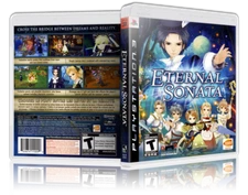 Eternal Sonata - Custom Replacement  PS3 Cover and Case. NO GAME!!