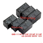 10pcs Original G6B-1114P 1174P 2214P 2114P-US-24VDC DC5V 12V Relay