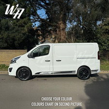DECALS STRIPES FOR VAUXHALL VIVARO 14-19 Sport Edition STICKERS KIT LWB