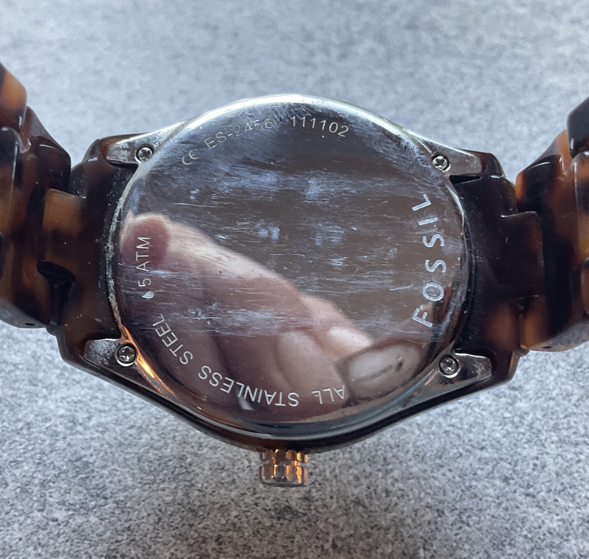 フォッシル/FOSSIL◆アナデジ/レディース腕時計 BG-2168 白 フォッシル/FOSSIL◇アナデジ/レディース腕時計 BG-2168 白