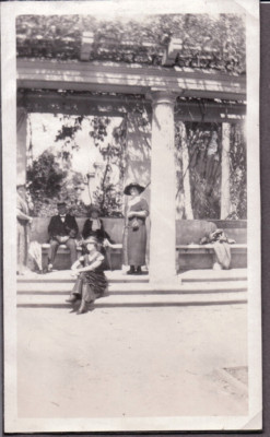 OLD PHOTOGRAPH TONY CLARK BALBOA PARK GIRLS FASHION SAN DIEGO CALIFORNIA PHOTO