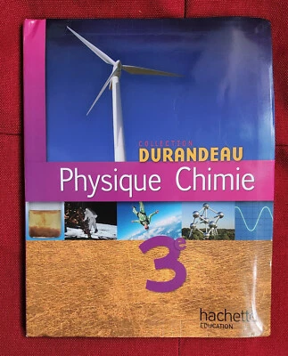 Collection DURANDEAU Physique Chimie 3e hachette ÉDUCATION - Photo 1/4