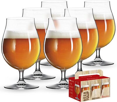 Spiegelau Beer Classics Biertulpe Sixpack 6 tlg. Biertulpen Bierglas Pilsglas 