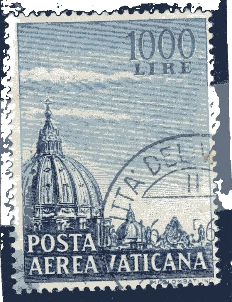 Used Individual Vatican Stamps