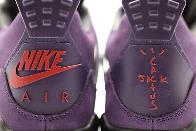 Nike Air Jordan IV TRAVIS SCOTT rare 💥 PURPLE HEEL TAB Nike Air Jordan IV TRAVIS SCOTT rare 💥 PURPLE HEEL TAB