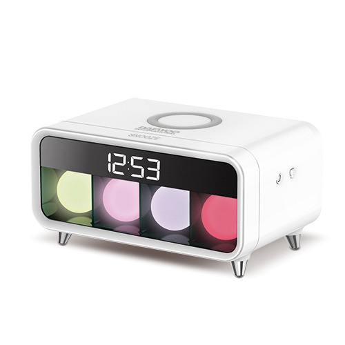 Reloj Despertador DCD-250 Inalambrico-Induccion compatible Apple (NUEVO)