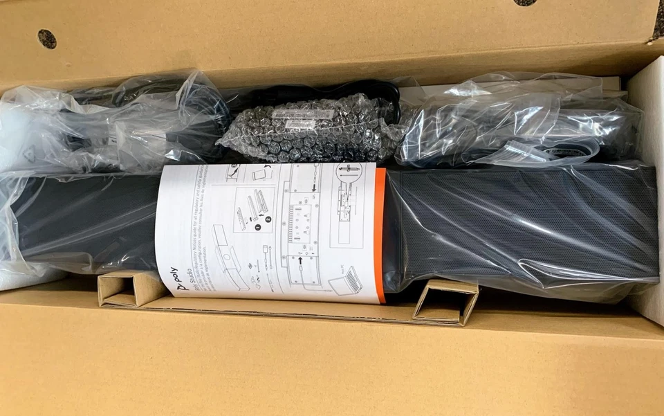 Polycom Poly P009 Studio 4K Video Conference USB WiFi BT 7200-85830-001 Zoom Crt - Image 4 of 4