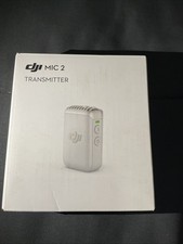 DJI Mic 2 Transmitter White Wireless Microphone with Noise Cancelling Open Box
