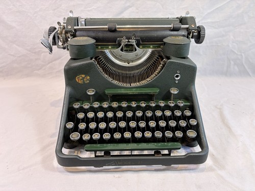 Selten -maschine Schreiben bar-Lock Modele 21 Revissée Gereinigt Typewriter Von - Afbeelding 2 van 9