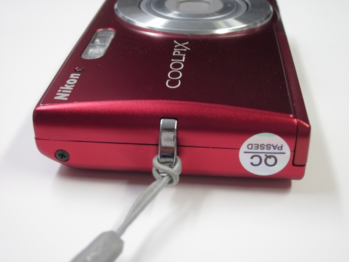 Nikon COOLPIX S200 7.1MP Digital Camera - Red for sale online | eBay