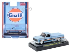 1978 CHEVROLET SILVERADO 30 PICKUP "GULF OIL" 1/64 DIECAST CAR BY M2 31500-MJS86