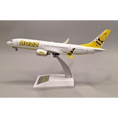 J Fox Wings 737-8 MAX 200 Buzz SP-RZG 1:200 Metall Flugzeug Modell JF7378M008