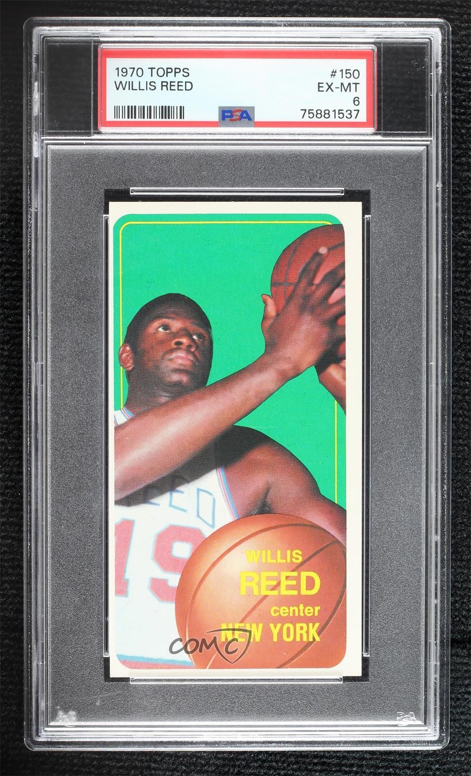 1970-71 Topps Willis Reed #150 PSA 6 HOF 0ba9