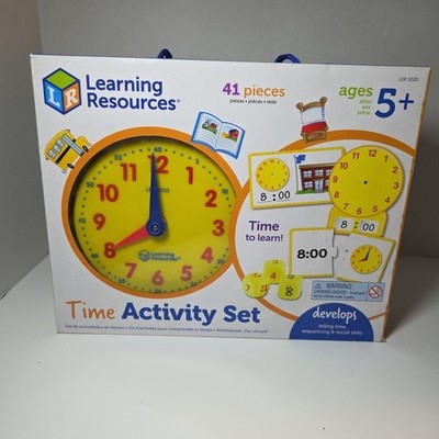Learning Resources LER3220 Time Activity Set - 41pc