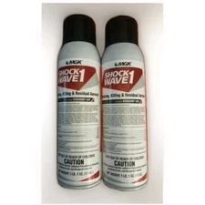 MGK Shockwave 1 aerosol LOT OF 2 - 17 Oz Each Cans