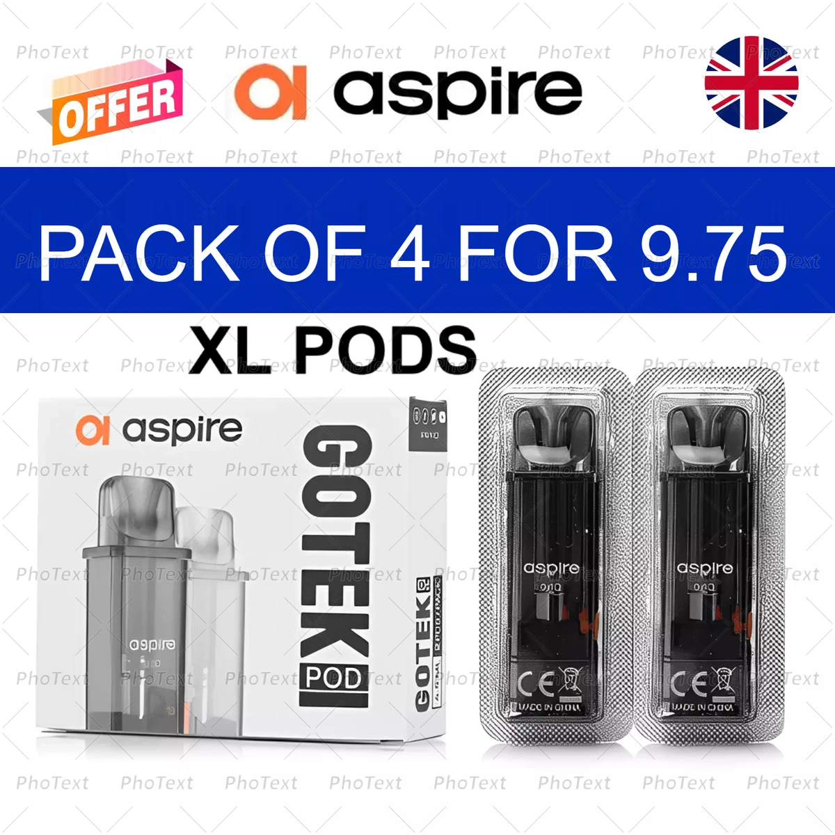 Aspire E-Cigs, Vapes & Mods for sale | eBay UK
