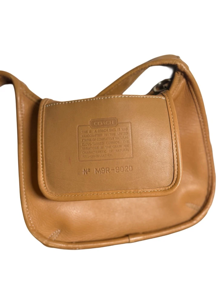 Bolso de hombro Coach Legacy vintage de cuero 9020 color tostado camel Foto 4 de 4