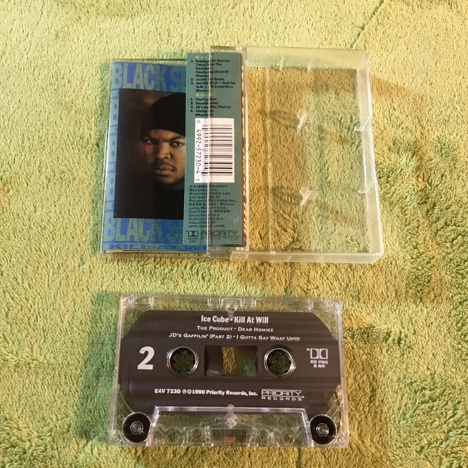 Ice Cube – Kill At Will - 1990 Cassette Dolby HX (w/ Form on J-card) - Image 2 of 4