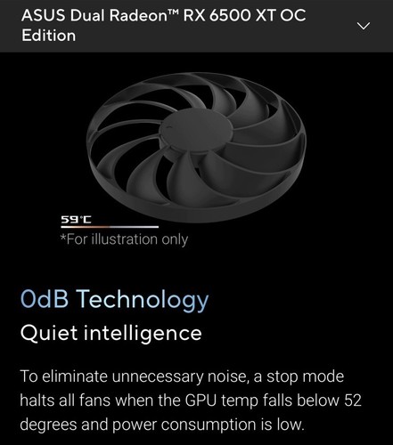 ASUS Dual Radeon RX 6500 XT OC Edition 4GB GDDR6 64-Bit Grafikkarte Gaming NEU - Bild 9 von 18