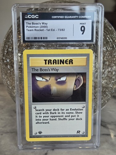 The Boss's Way (1st Edition) graded CGC 9 for sale on eBay
