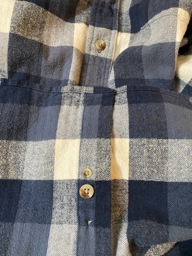 Red Head Ultimate Hemd Flanell Herren Größe X-Large blau kariert Knopfleiste kostenloser Versand - Bild 6 von 6