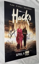 Jean Smart, Hannah Einbinder & Paul W. Downs Signed 12x18 Photo Hacks