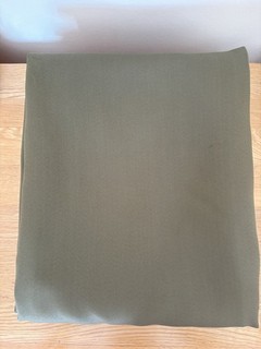 A Pair Of Pencil Pleat Curtains Black Out 167x137cm Olive Green
