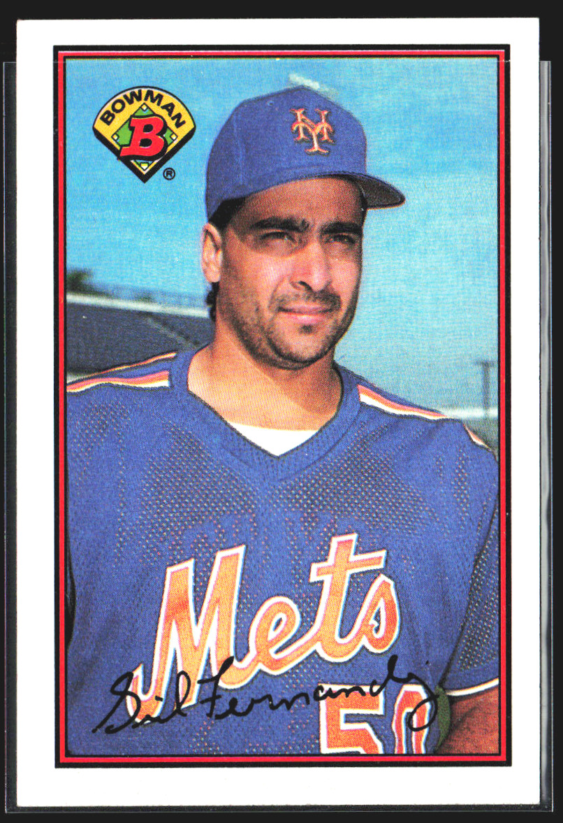1989 Bowman Sid Fernandez #377
