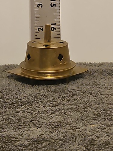 Vintage Sarna Messing Indien kleiner Fuß Incesense Brenner - Bild 9 von 9