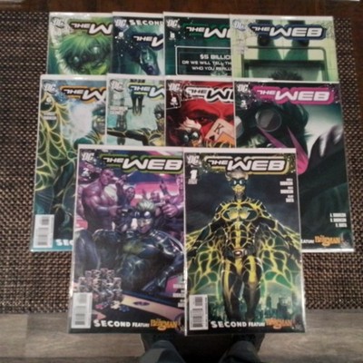 DC - ''THE WEB'' (Vol 2, 2009) 10pc Complete Set. UNREAD. 
