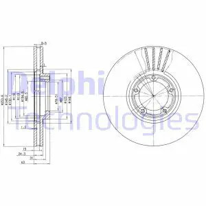 Delphi Discofreno Bg3365 - Immagine 2