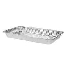 Karat Full Size Aluminum Foil Steam Table Pan, Medium Depth - 50 pcs
