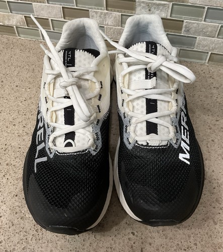 Merrell Women’s Size 10 Black/White Long Sky 2 Trail Hiking Running Shoes EUC - Picture 3 of 11