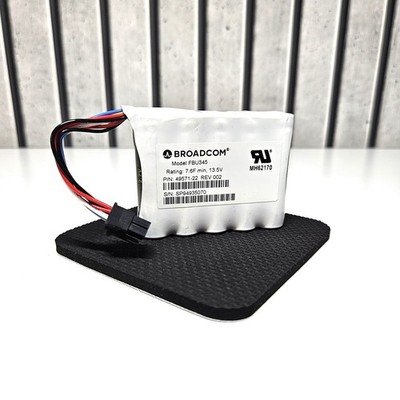 DELL Broadcom FBU345 RAID Cache Kondensator 05RCWJ 49571-22 - Gebraucht / Getestet