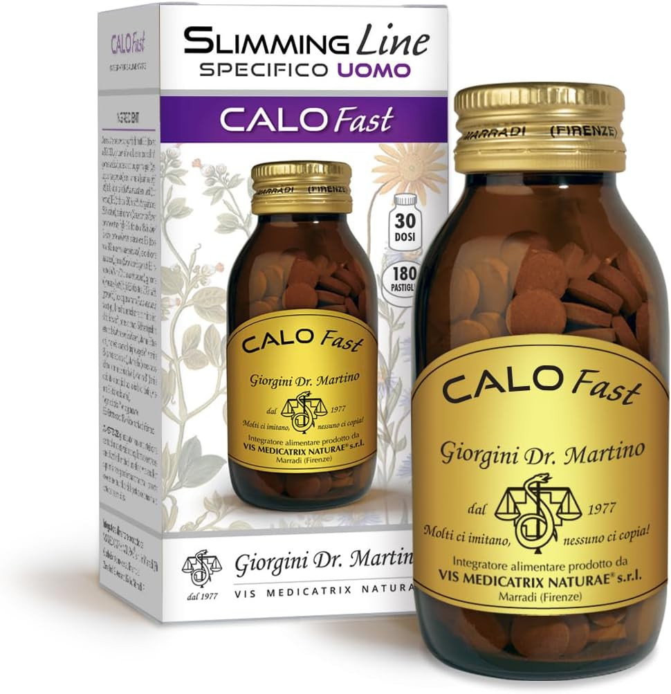 CALO FAST UOMO Pastiglie - 72 G (Integratore Di Gymnema, Utile per Controllare I