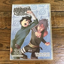 Naruto Shippuden Uncut Set 32, 2 DVD Set Animated, Color, Rare Anime FREE SHIP!