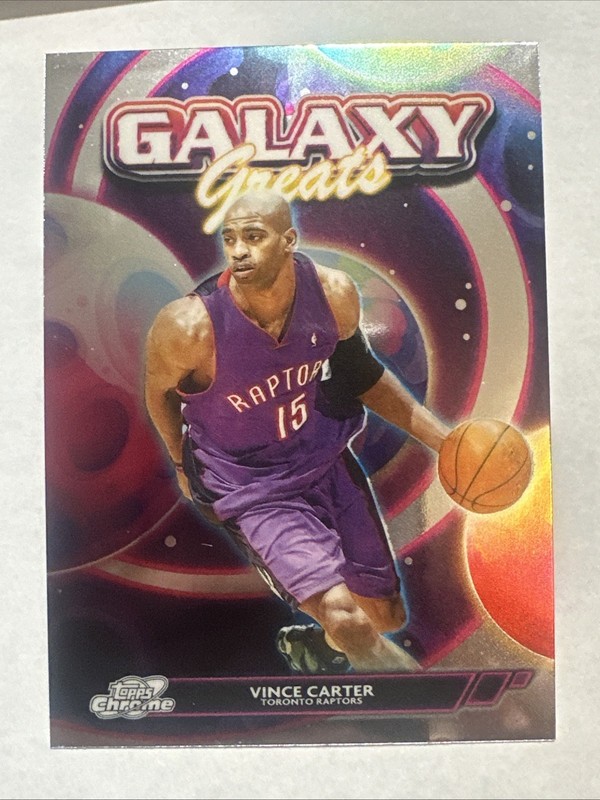 2025-26 Topps Cosmic Chrome Vince Carter Galaxy Greats GG-9 Base