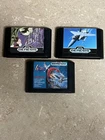 Lot Of 3 Sega Genesis BROKEN Games - Phelios Castle Of Illusion After Burner