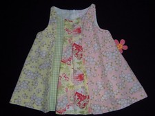 Janie and Jack VTG girl "SPRING BLUSH" 0-3mth DRESS...2006 TAG