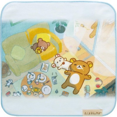 San-X Rilakkuma stay with me Mini Towel H250×W250mm CM54401
