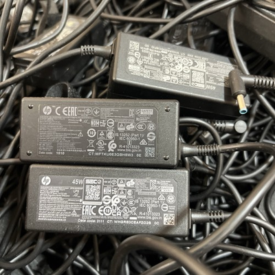 #ad #ad lot Of 10 Genuine HP 45W blue tip laptop AC Adapter Power Supply Charger 19.5V $39.99